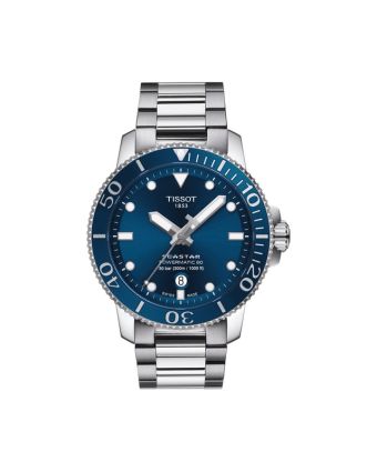 Tissot Seastar 1000 Powermatic 80 43 mm sininen taulu T120.407.11.041.03