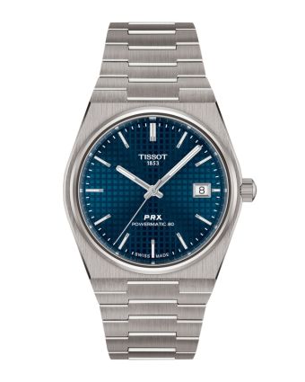 Tissot PRX Titanium Powermatic 80 38 mm sininen taulu T137.807.44.041.00