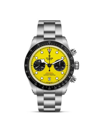 Tudor Black Bay Chrono 39 keltainen taulu, teräsranneke M79310N-0001