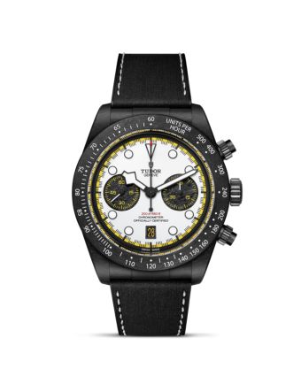 Tudor Black Bay Chrono Carbon 26 valkoinen taulu, hiilikuitu M79377KN-0003