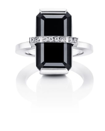 Efva Attling Bend Over -timanttisormus