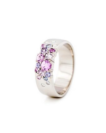 Keto 6mm Pink -sormus