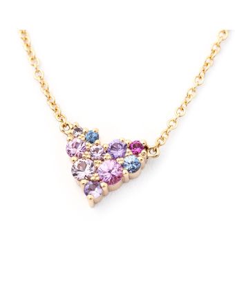 Keto Pink Sydän S -kaulakoru