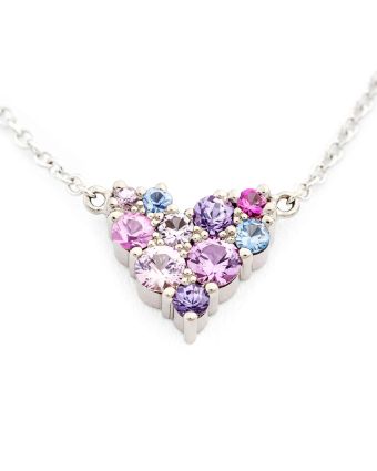 Keto Pink Sydän S -kaulakoru