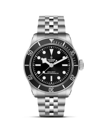 Tudor Black Bay 41 musta M7941A1A0NU-0003, musta kellotaulu, 5-osainen teräsranneke