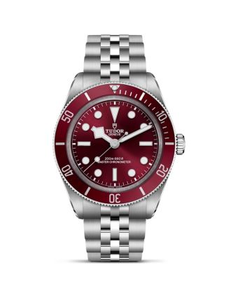 Tudor Black Bay 58 M7939A1A0RU-0001, viininpunainen kellotaulu, teräsranneke