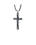 Lumoava Polku risti -riipus